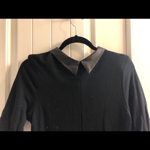 Asos Dress with Faux Leather Collar - Picture 2 of 4